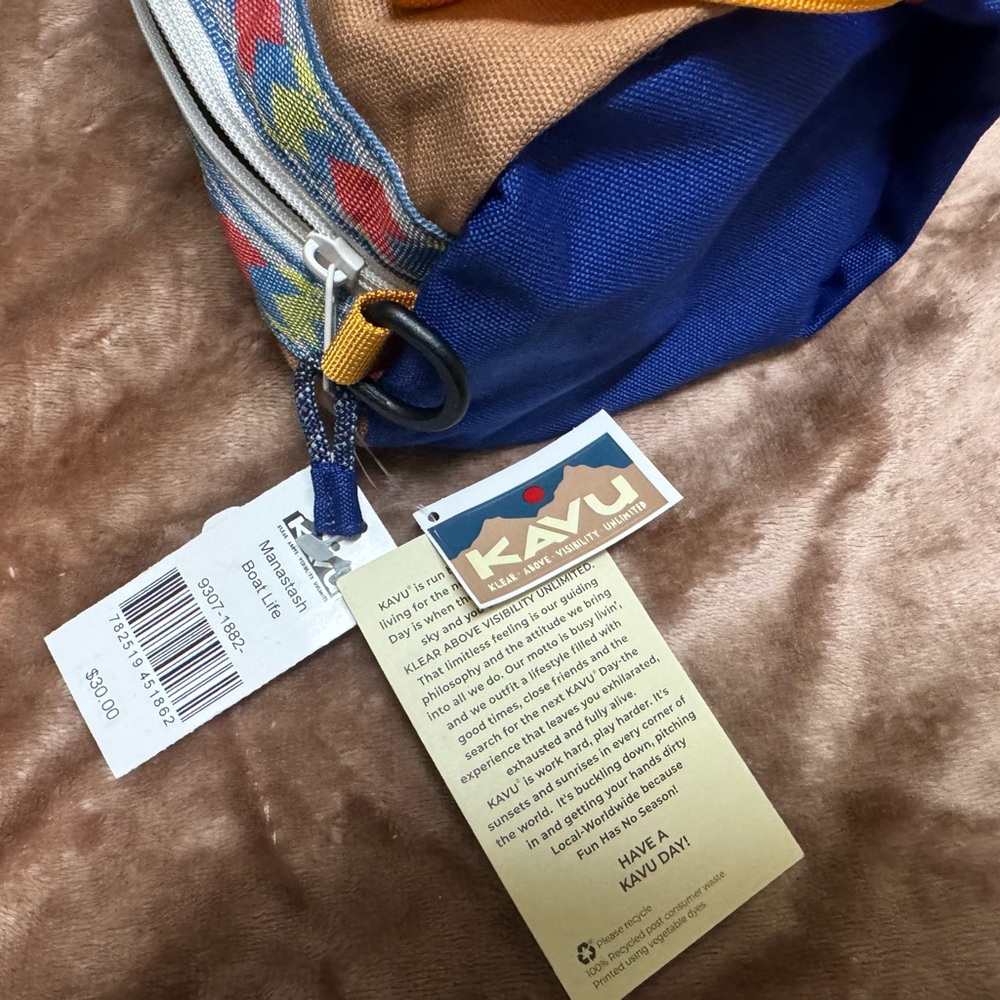 🌈 KAVU Manastash Boat Life Bag – BRAND NEW WITH TAGS 🌈 - Picture 3 of 5